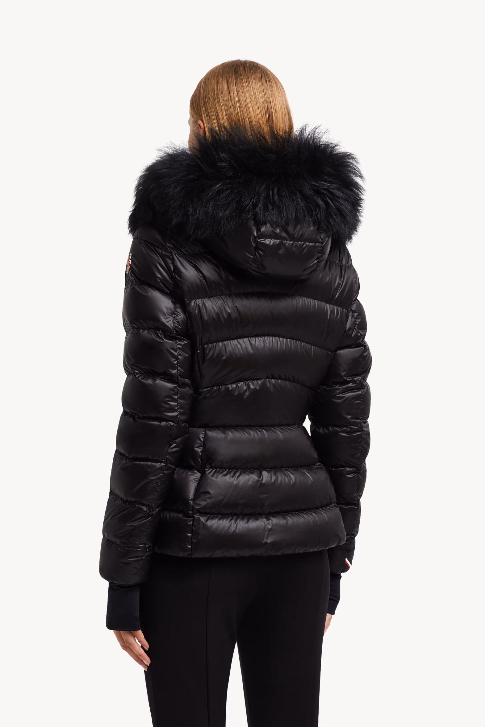 Plumífero corto Armoniques Mujer Negro Moncler 5